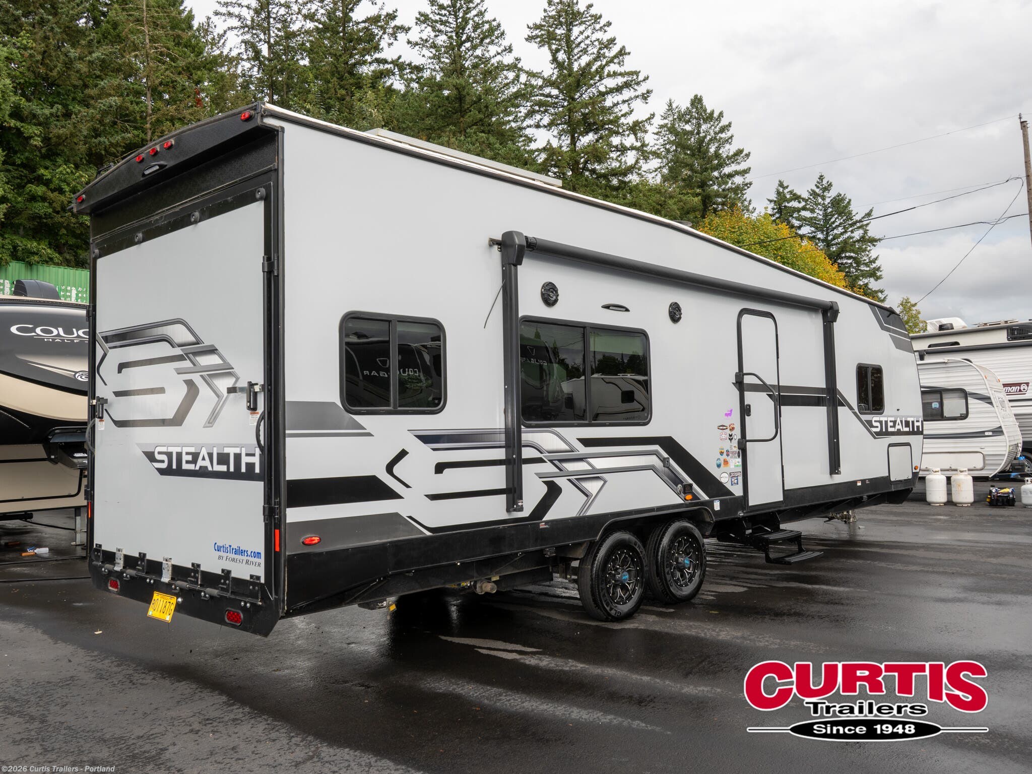 2022 Forest River Stealth RQ2715G - Used Toy Hauler For Sale by Curtis Trailers - Portland in Portland, Oregon