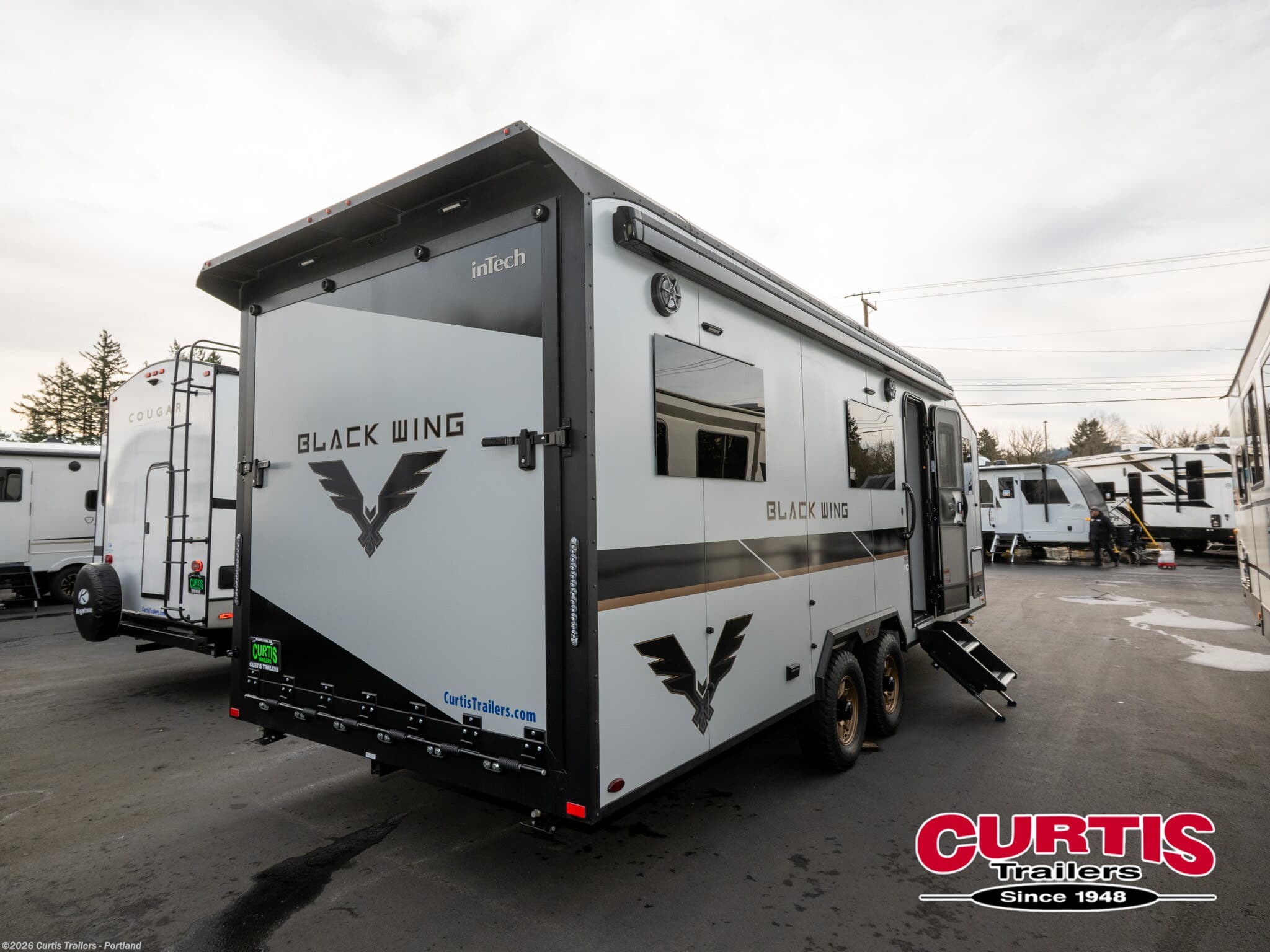 2026 inTech Black Wing 830-X - New Toy Hauler For Sale by Curtis Trailers - Portland in Portland, Oregon