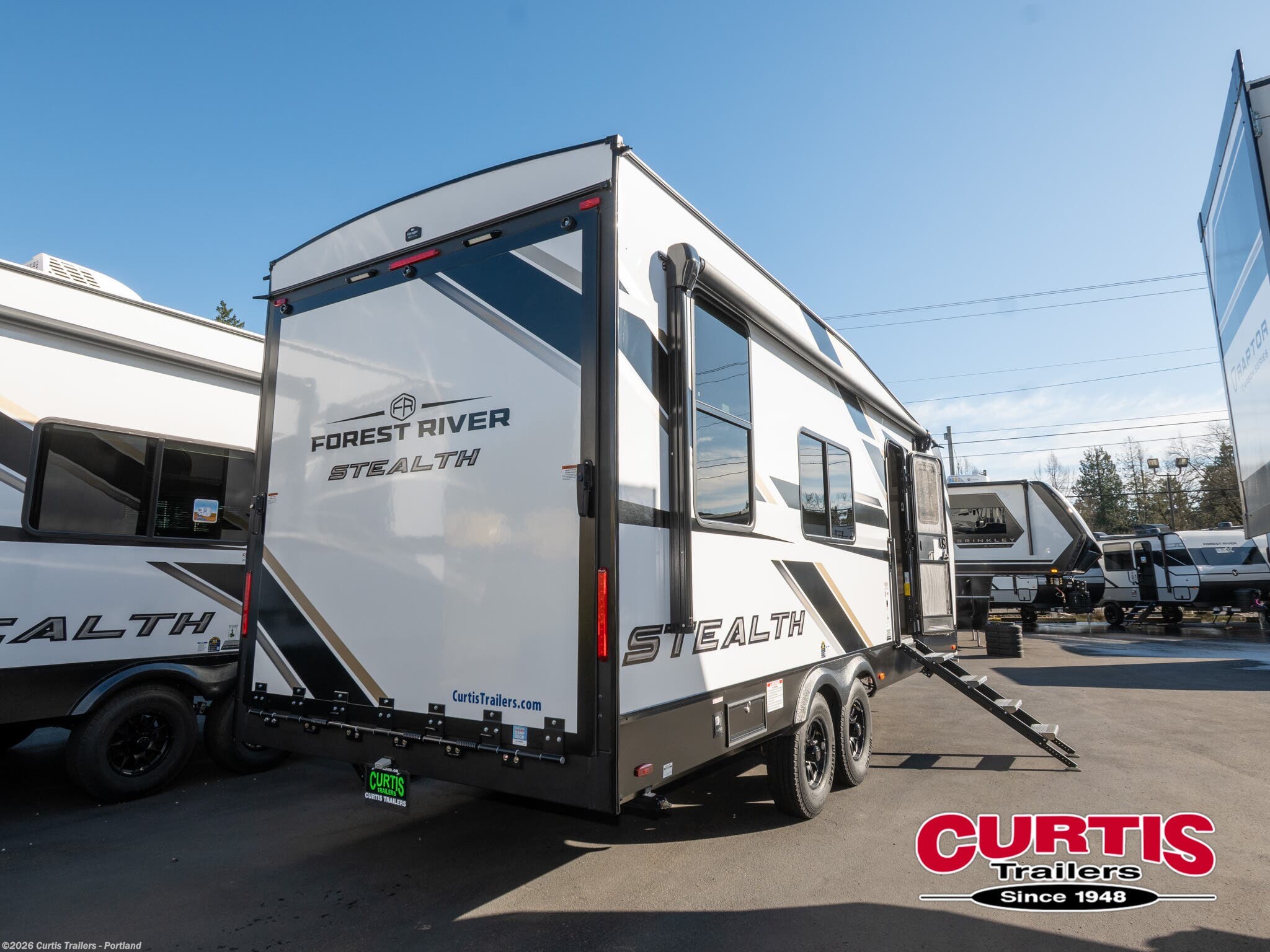 2026 Forest River Stealth SFT2215 - New Toy Hauler For Sale by Curtis Trailers - Portland in Portland, Oregon