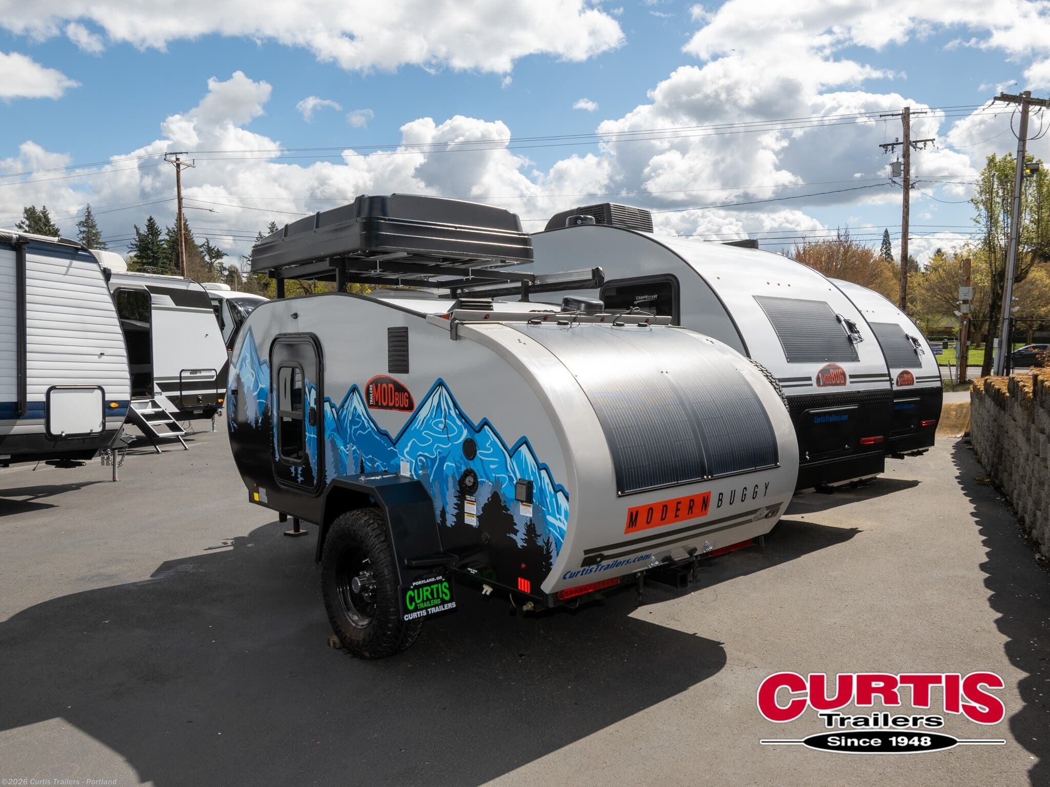 2026 Modern Buggy Trailers Little Buggy 12RLK - New Travel Trailer For Sale by Curtis Trailers - Portland in Portland, Oregon
