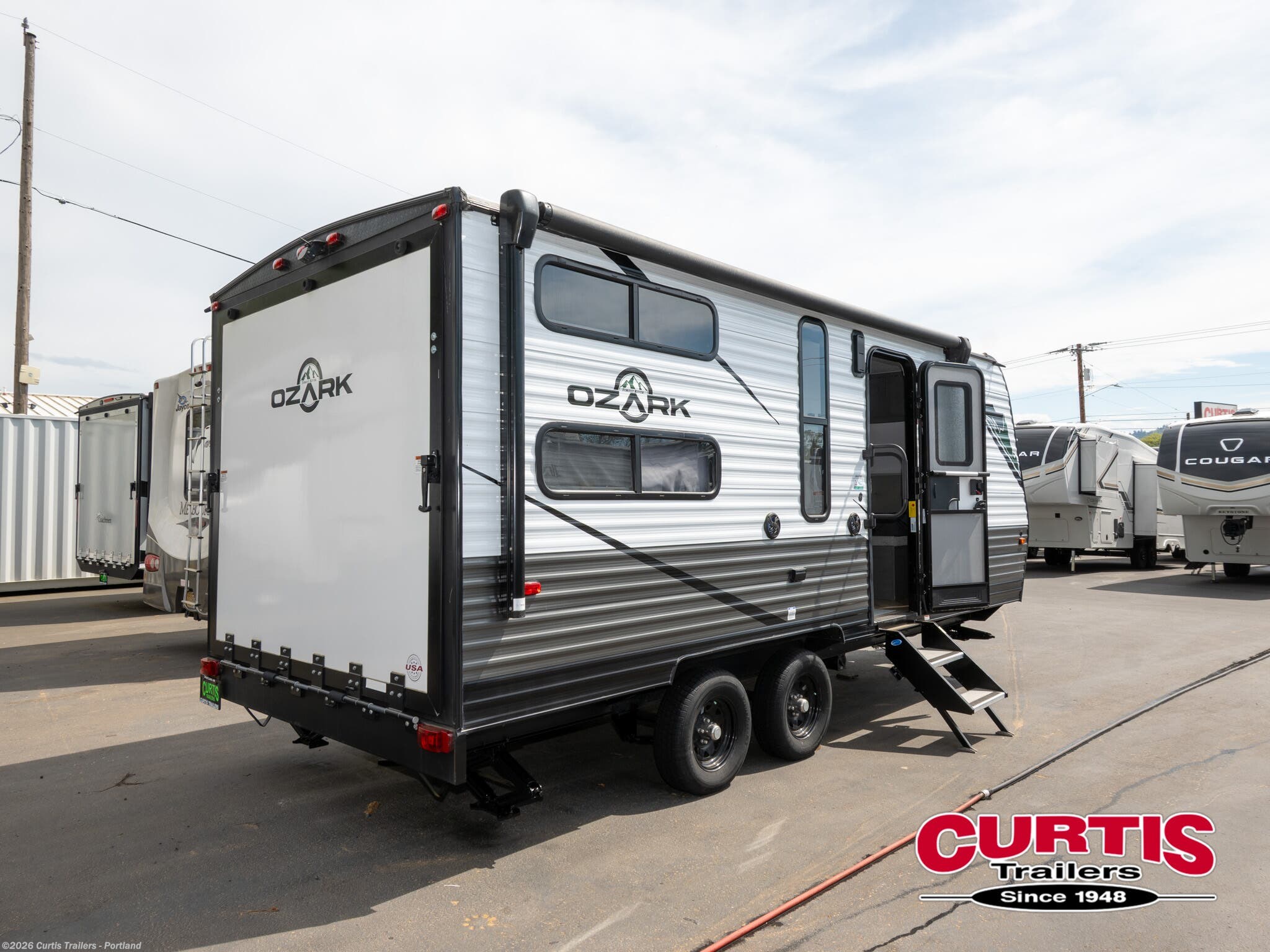 2023 Forest River Ozark 1900TH - Used Toy Hauler For Sale by Curtis Trailers - Portland in Portland, Oregon