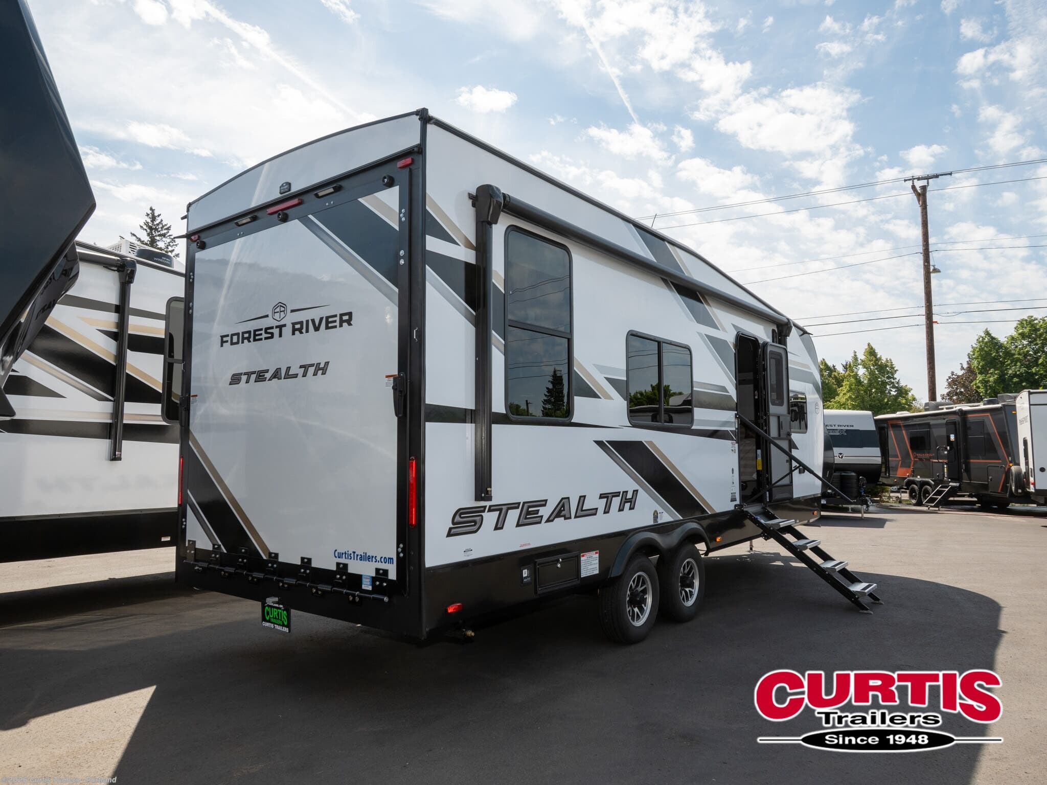 2026 Forest River Stealth SFT2215 - New Toy Hauler For Sale by Curtis Trailers - Portland in Portland, Oregon