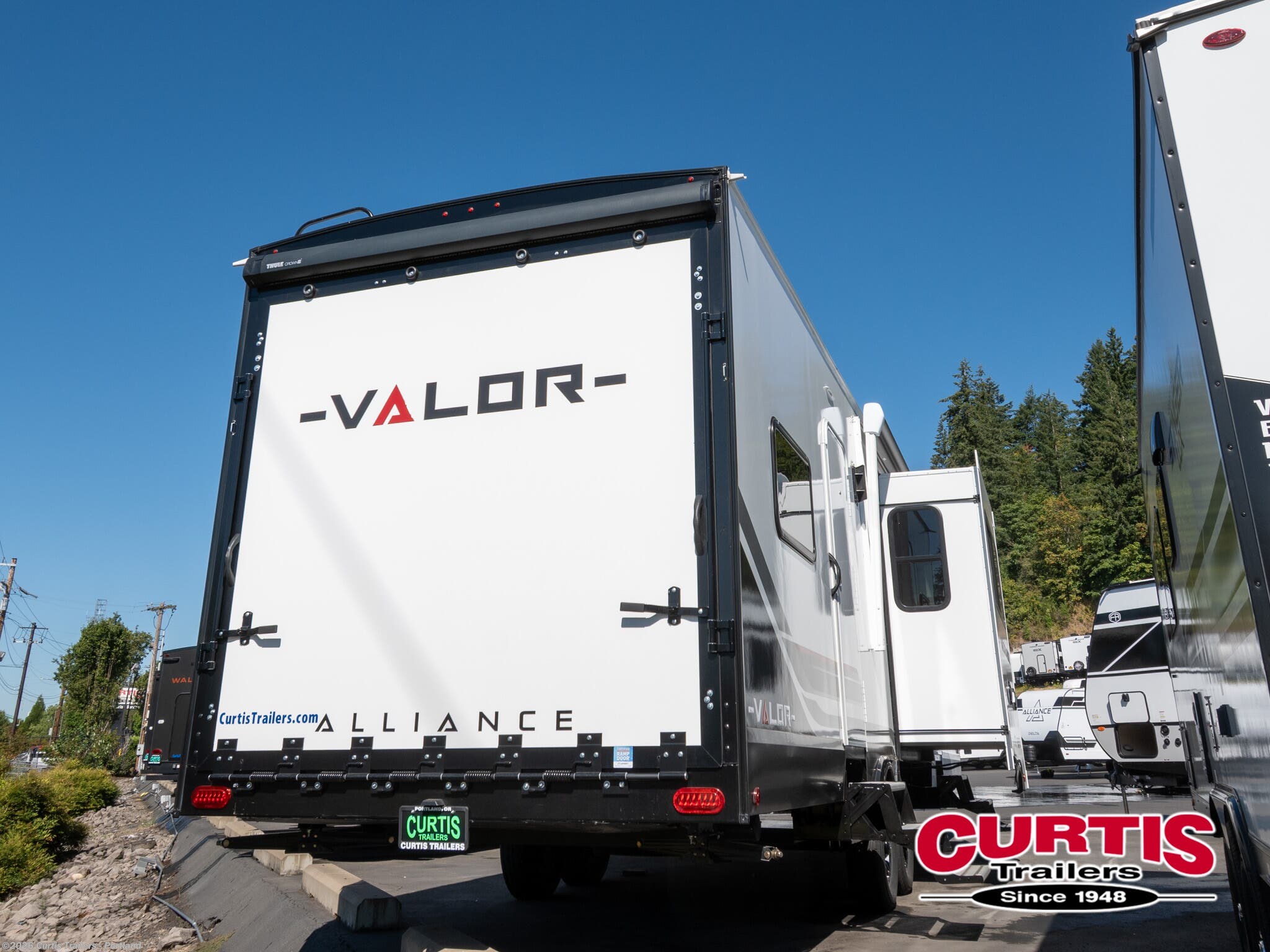 2027 Alliance RV Valor 32T13 - New Toy Hauler For Sale by Curtis Trailers - Portland in Portland, Oregon