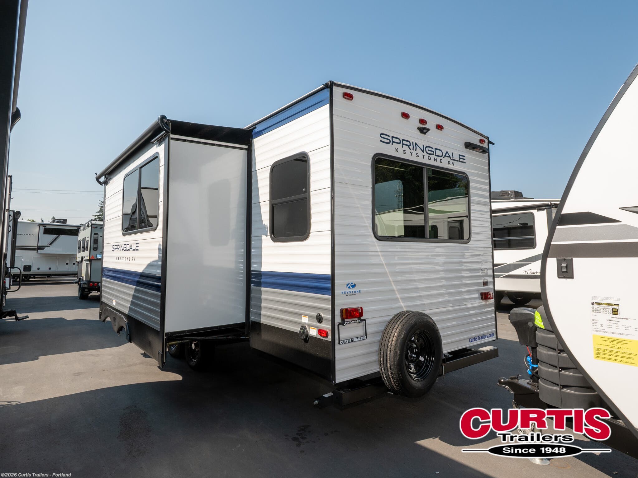 2025 Keystone Springdale 256RDWE - Used Travel Trailer For Sale by Curtis Trailers - Portland in Portland, Oregon
