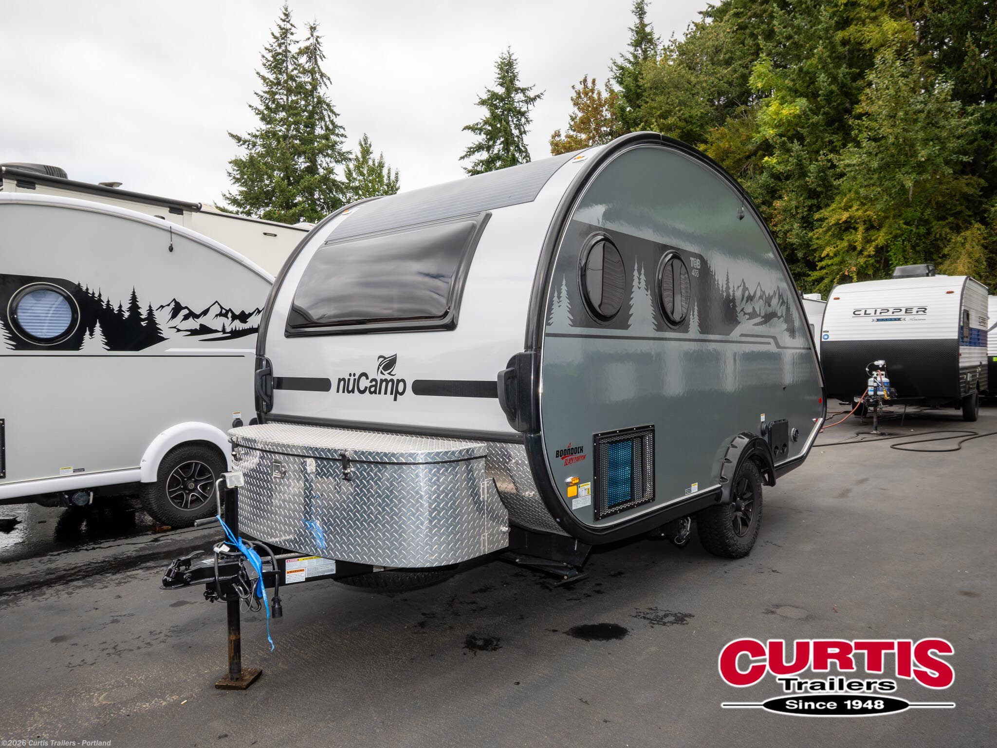 2025 NuCamp T@B 400 Boondock - Used Travel Trailer For Sale by Curtis Trailers - Portland in Portland, Oregon