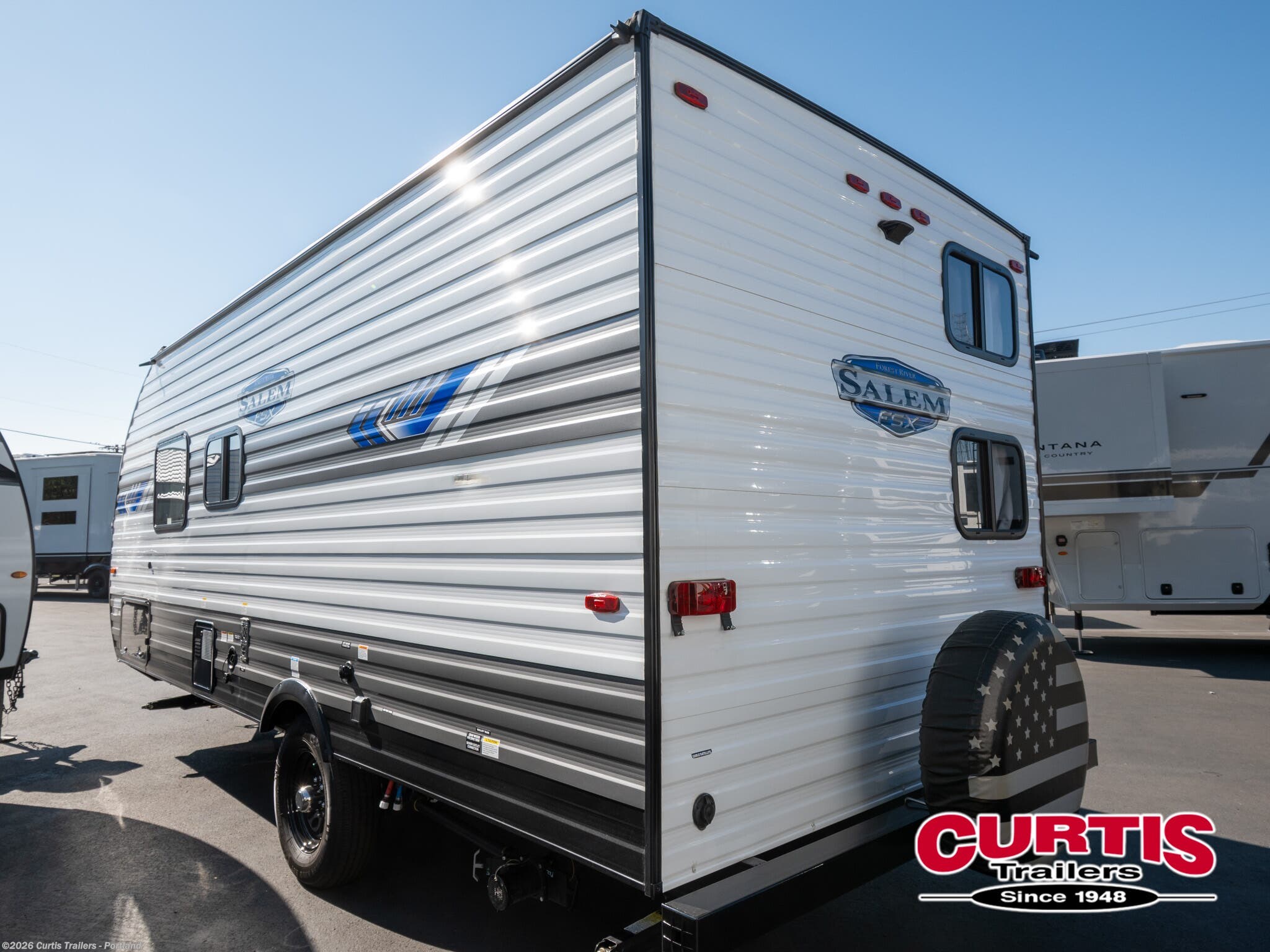 2023 Forest River Salem FSX 179DBK - Used Travel Trailer For Sale by Curtis Trailers - Portland in Portland, Oregon