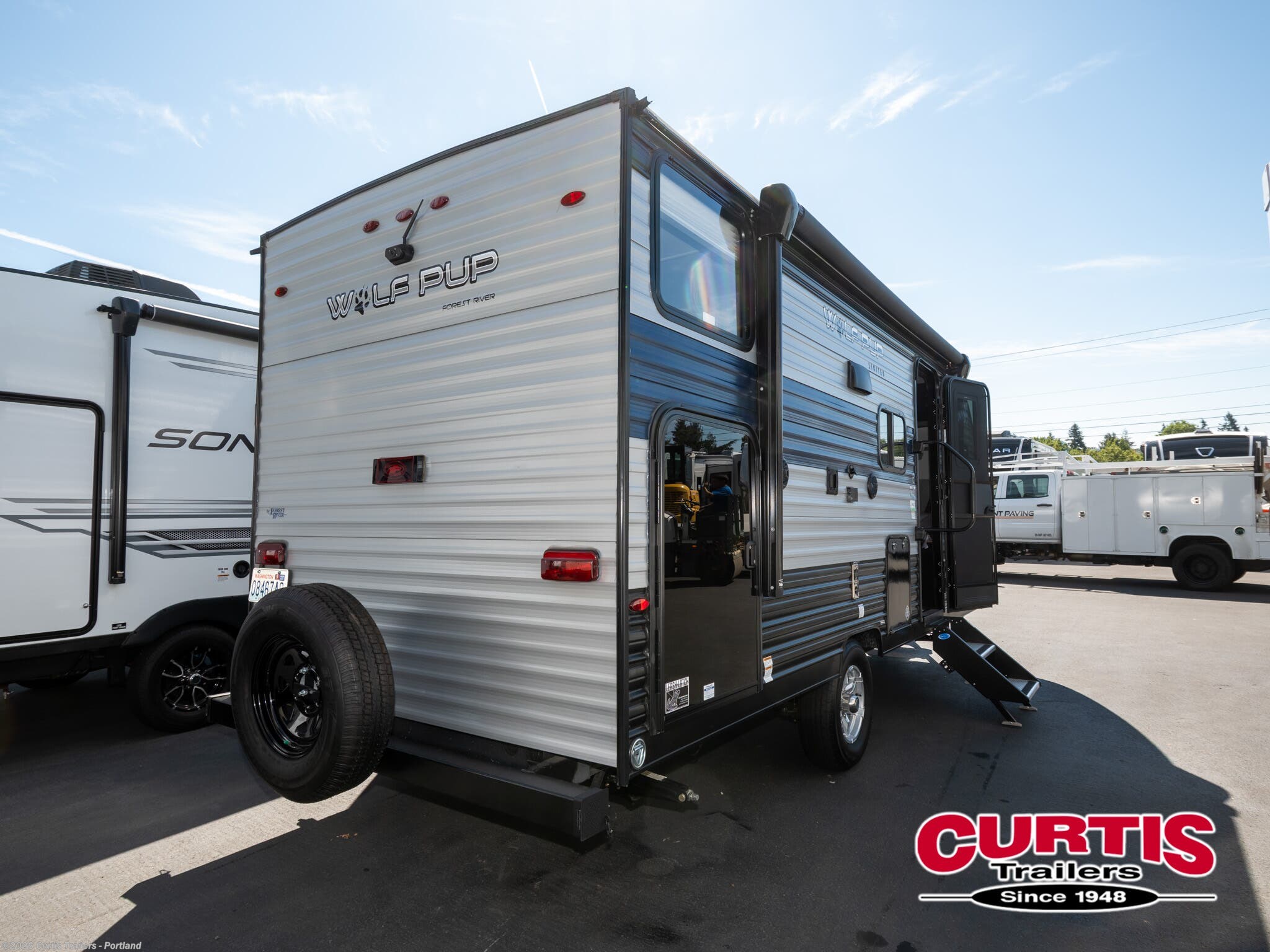 2022 Forest River Cherokee Wolf Pup 17JG - Used Travel Trailer For Sale by Curtis Trailers - Portland in Portland, Oregon