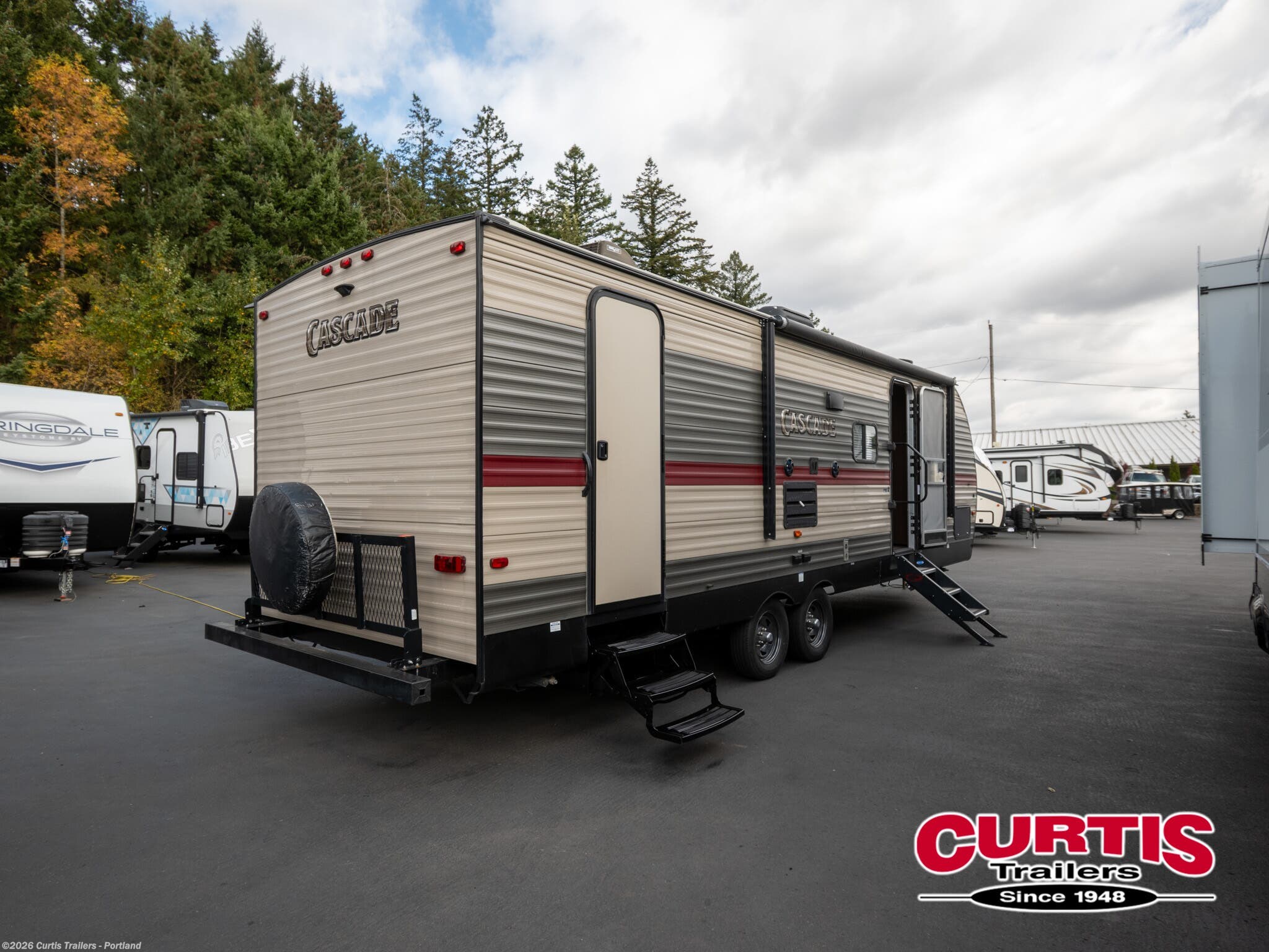 2018 Forest River Cascade 274DBHC - Used Travel Trailer For Sale by Curtis Trailers - Portland in Portland, Oregon