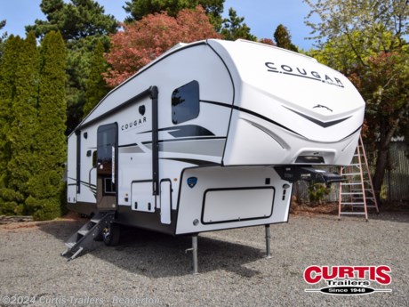 Accessories: DECOR - COUGAR 2024 COUGAR SPORT,COUGAR 25th ANNIVERSARY SPORT PKG,ELECTRIC REAR STABILIZER JACKS,ANTI LOCK BREAKING SYSTEM ,SOLAR FLEX PROTECT,THEATER SEATING,REFRIGERATOR - 12V  - 10 CF,RVIA SEAL - GO CAMPING,