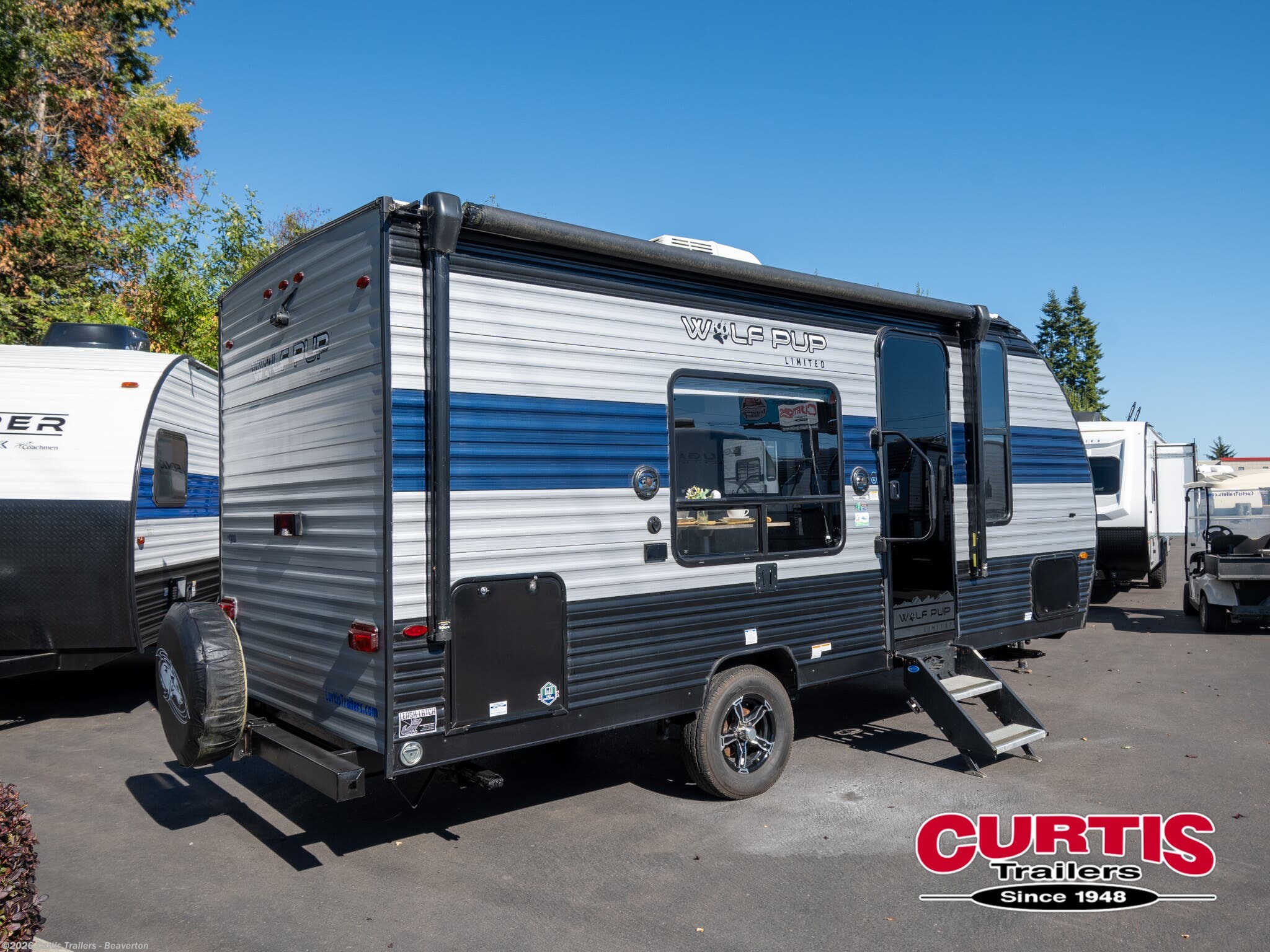 2022 Forest River Cherokee Wolf Pup 16FQ - Used Travel Trailer For Sale by Curtis Trailers - Beaverton in Beaverton, Oregon
