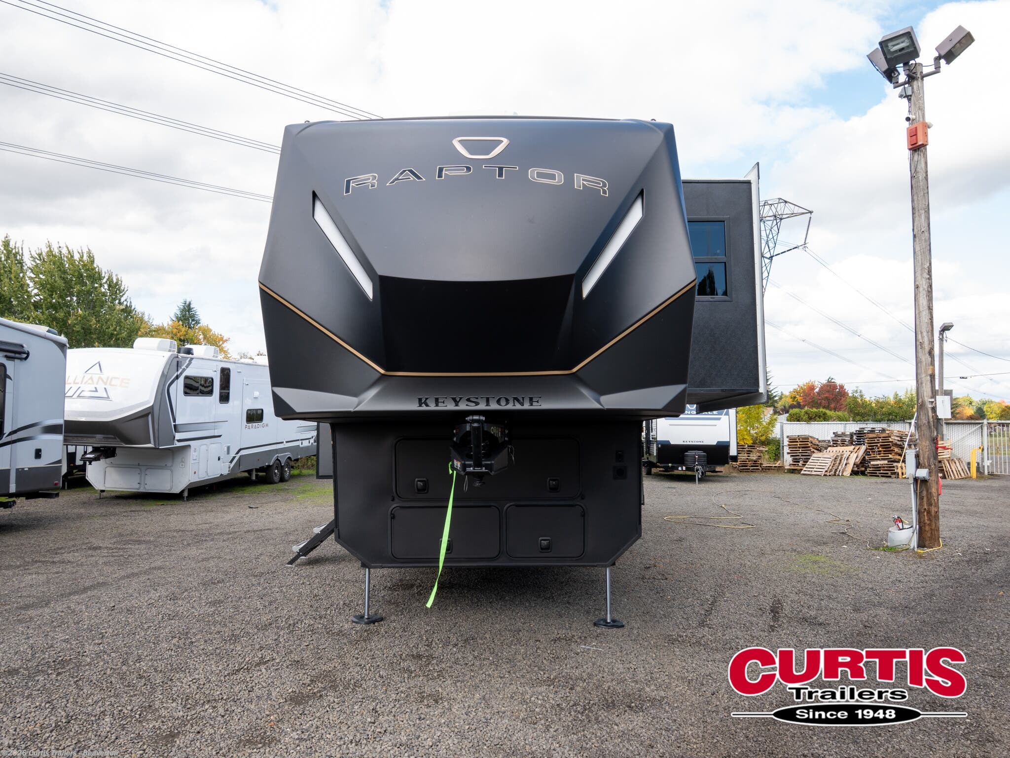 2026 Keystone Raptor 441 - New Toy Hauler For Sale by Curtis Trailers - Beaverton in Beaverton, Oregon