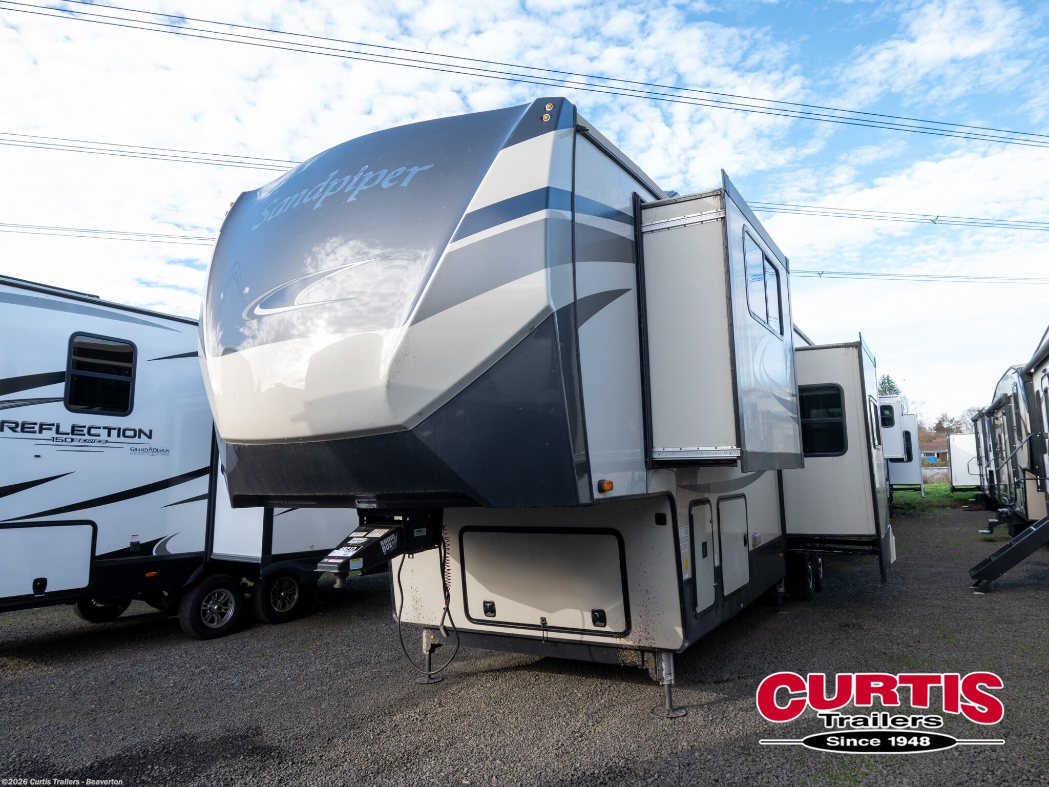 2020 Forest River Sandpiper 38FKOK - Used Fifth Wheel For Sale by Curtis Trailers - Beaverton in Beaverton, Oregon