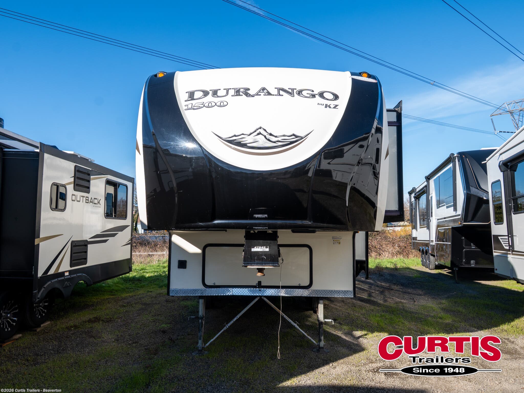 2018 K-Z Durango 1500 259RDD - Used Fifth Wheel For Sale by Curtis Trailers - Beaverton in Beaverton, Oregon