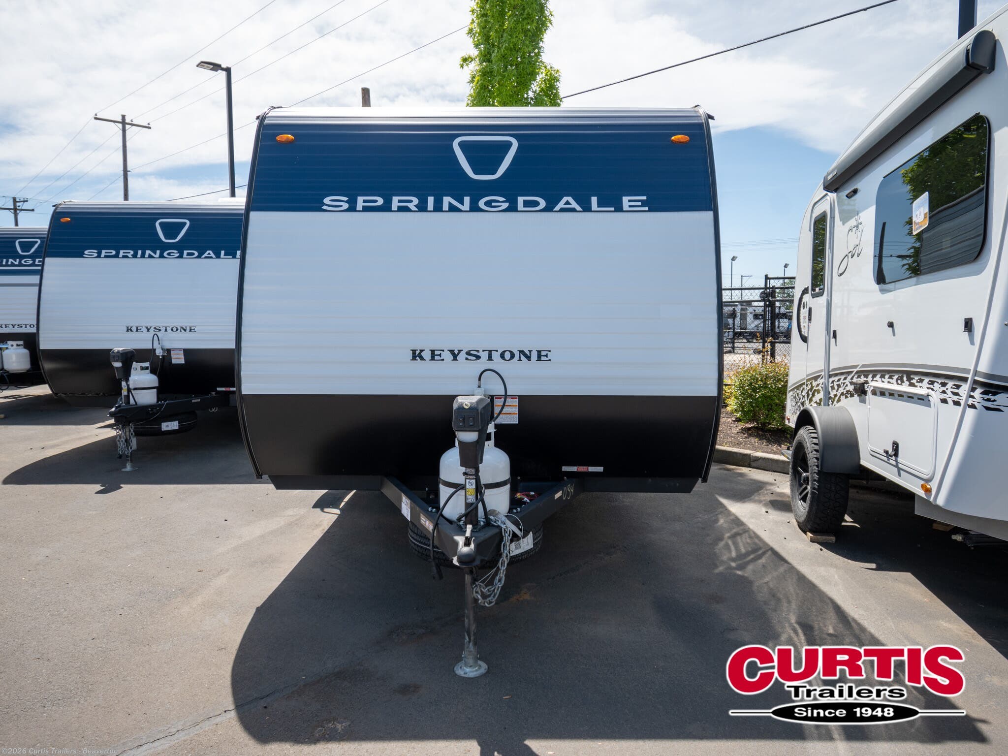 2026 Keystone Springdale 1660RB - New Travel Trailer For Sale by Curtis Trailers - Beaverton in Beaverton, Oregon