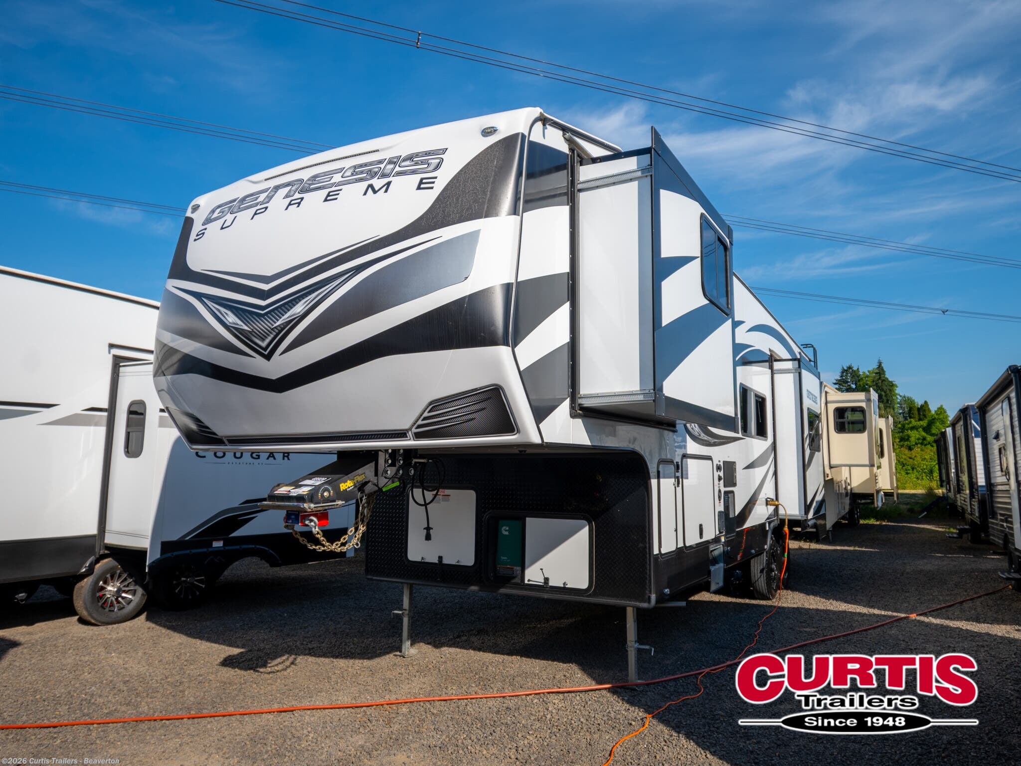 2021 Genesis Supreme Genesis Supreme 33ckxl - Used Toy Hauler For Sale by Curtis Trailers - Beaverton in Beaverton, Oregon