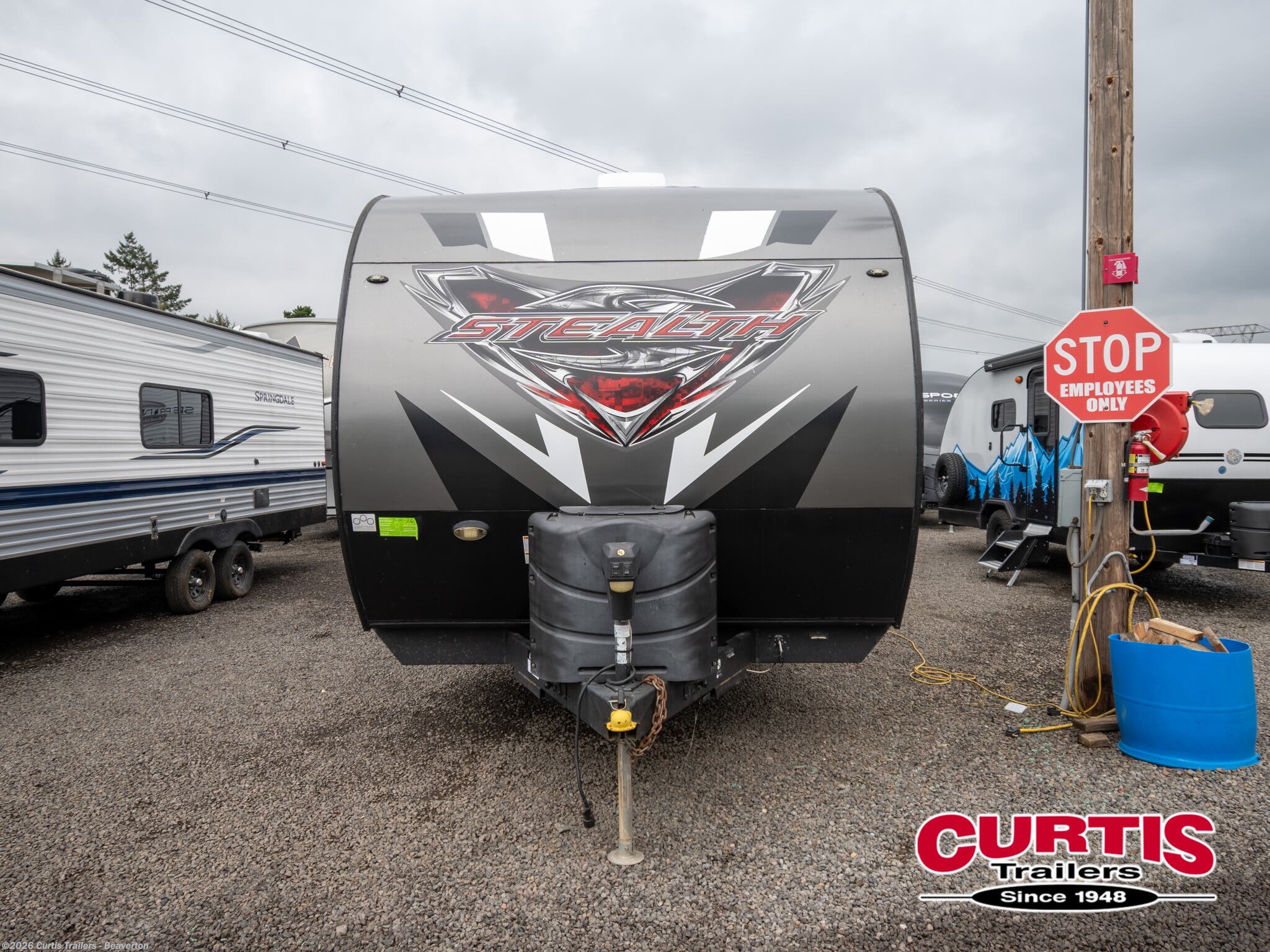 2017 Forest River Stealth 2313 - Used Toy Hauler For Sale by Curtis Trailers - Beaverton in Beaverton, Oregon