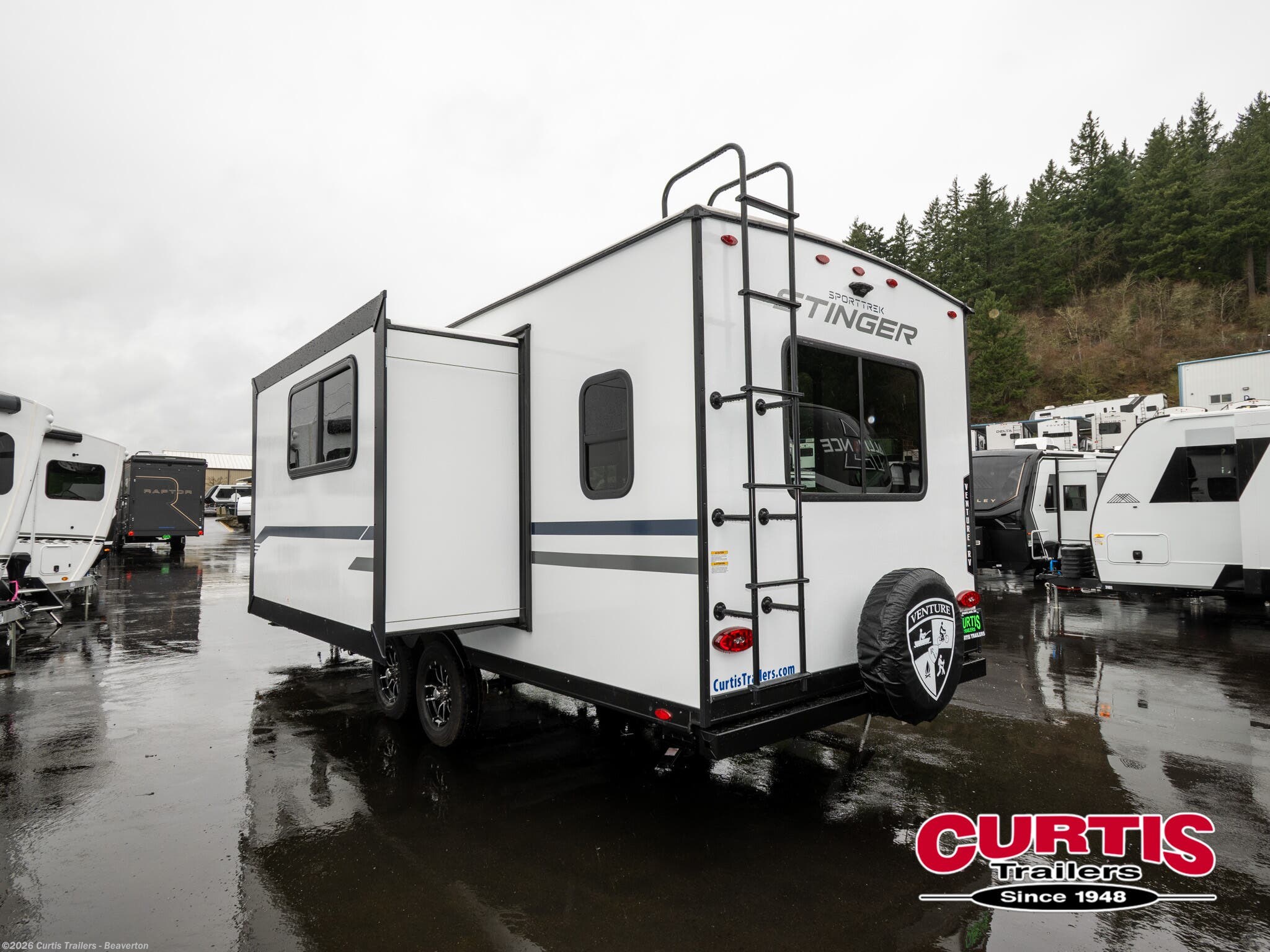 2026 SportTrek Stinger 232VRL by Venture RV from Curtis Trailers - Beaverton in Beaverton, Oregon