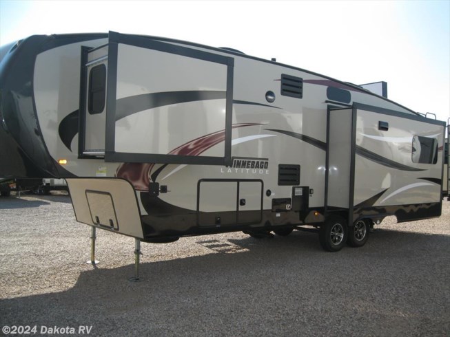 2015 Winnebago Latitude 33CK - New Fifth Wheel For Sale by Dakota RV in Rapid City, South Dakota features LED Lights, Stereo System, Water Heater, Sofa Bed, CO Detector