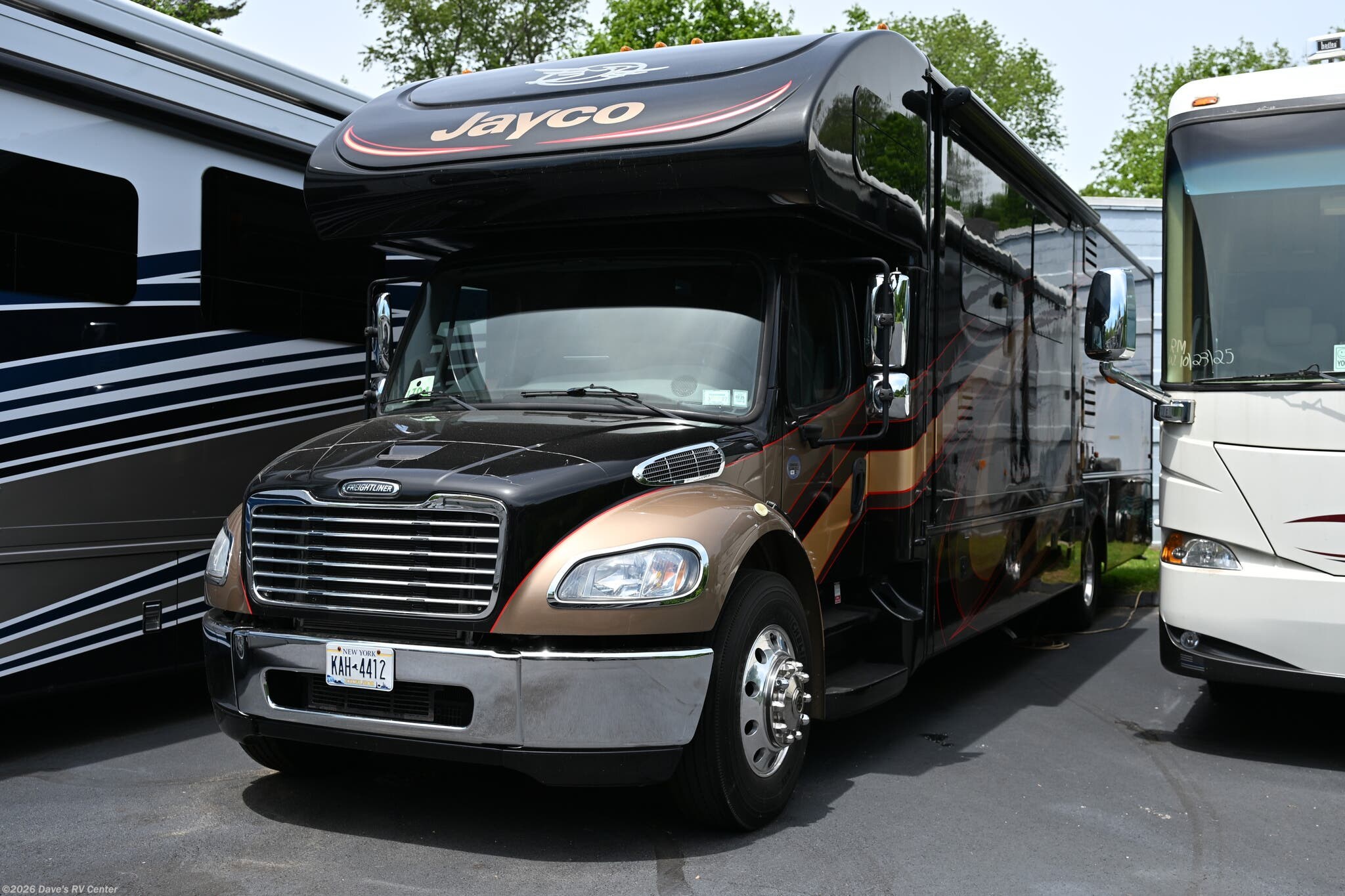 2026 Jayco Seneca 37M - Used Class C For Sale by Dave's RV Center in Danbury, Connecticut features LED Lights, Slideout, Black Tank Flush, Smart TV, Water Heater