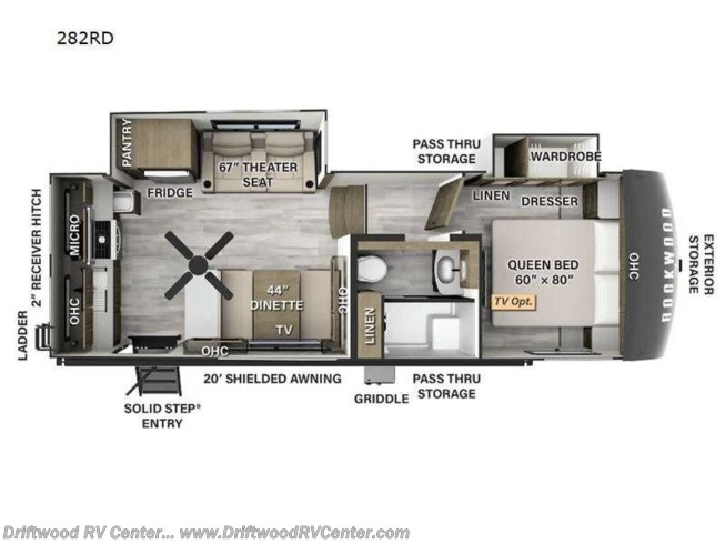 2024 Forest River Rockwood Signature 282RD - New Fifth Wheel For Sale by Driftwood RV Center in Clermont, New Jersey