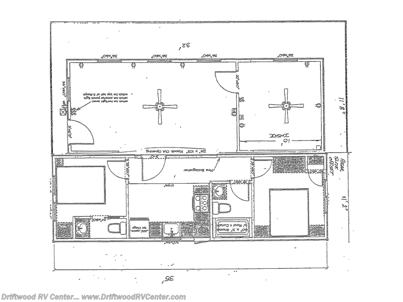 2025 Miscellaneous HOMESTEAD STRUCTURES Pine Haven 3BR - New Park Model For Sale by Driftwood RV Center in Clermont, New Jersey