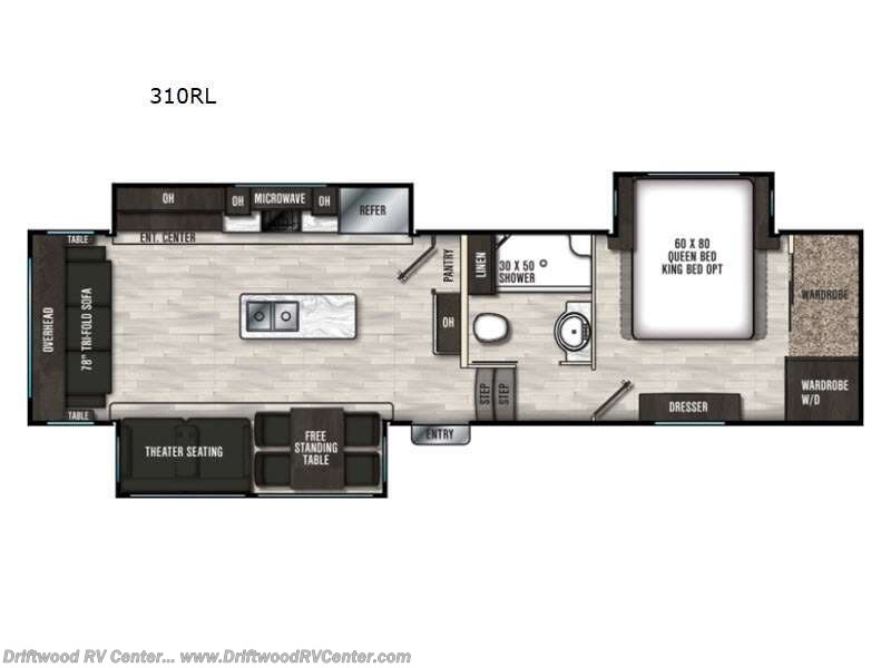2021 Coachmen Brookstone 310RL - Used Fifth Wheel For Sale by Driftwood RV Center in Clermont, New Jersey features Slideout