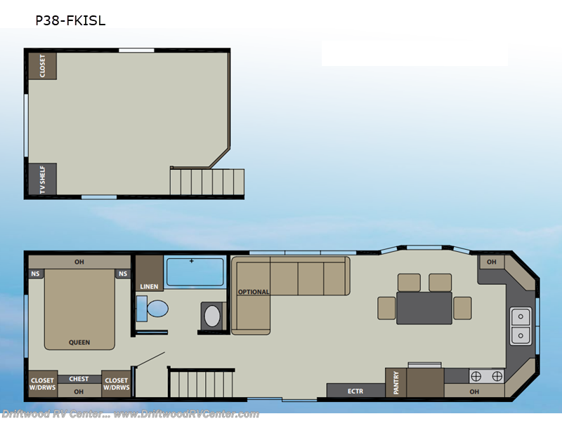 2026 RC Industries Canterbury Parkvue P38-FKlSL - New Park Model For Sale by Driftwood RV Center in Clermont, New Jersey