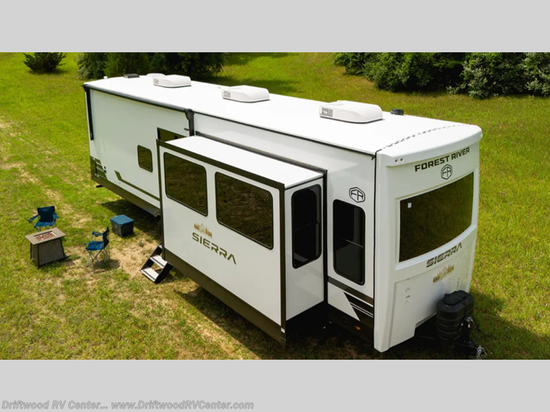 2026 Forest River Sierra Destination Trailers 389HBFL - New Destination Trailer For Sale by Driftwood RV Center in Clermont, New Jersey features Slideout