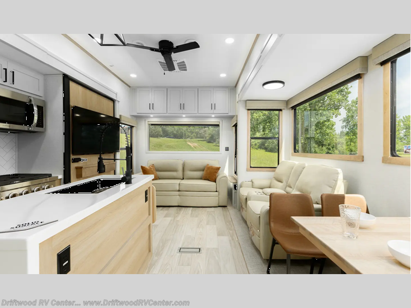 2026 Sierra Destination Trailers 389HBFL by Forest River from Driftwood RV Center in Clermont, New Jersey