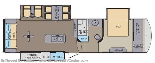 2014 Shasta Phoenix 32RE - Used Fifth Wheel For Sale by Driftwood RV Center in Clermont, New Jersey features Slideout