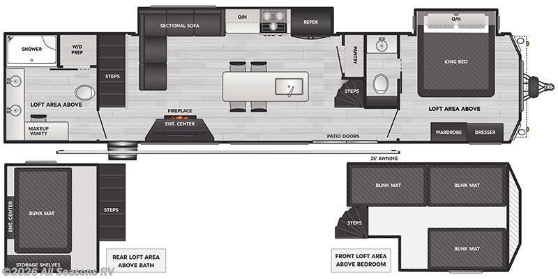 2025 Keystone Retreat 391HBDL - New Destination Trailer For Sale by All Seasons RV in Muskegon, Michigan