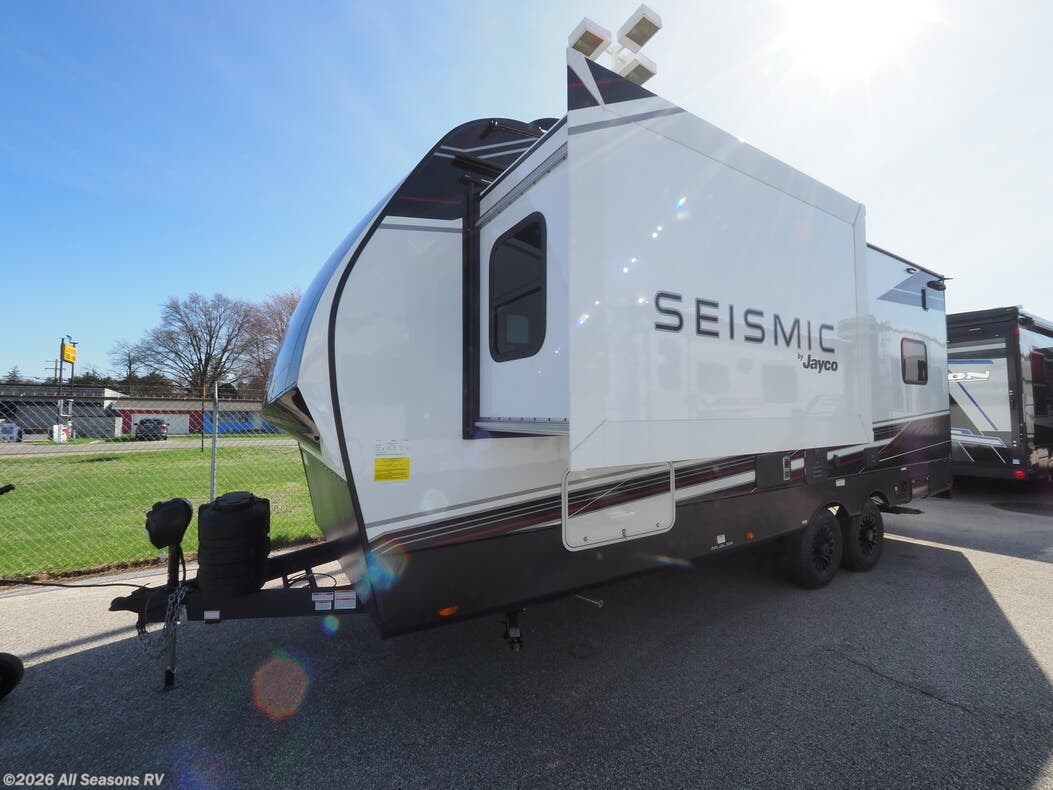 2026 Seismic Travel Trailer Toy Hauler 214 by Jayco from All Seasons RV in Muskegon, Michigan