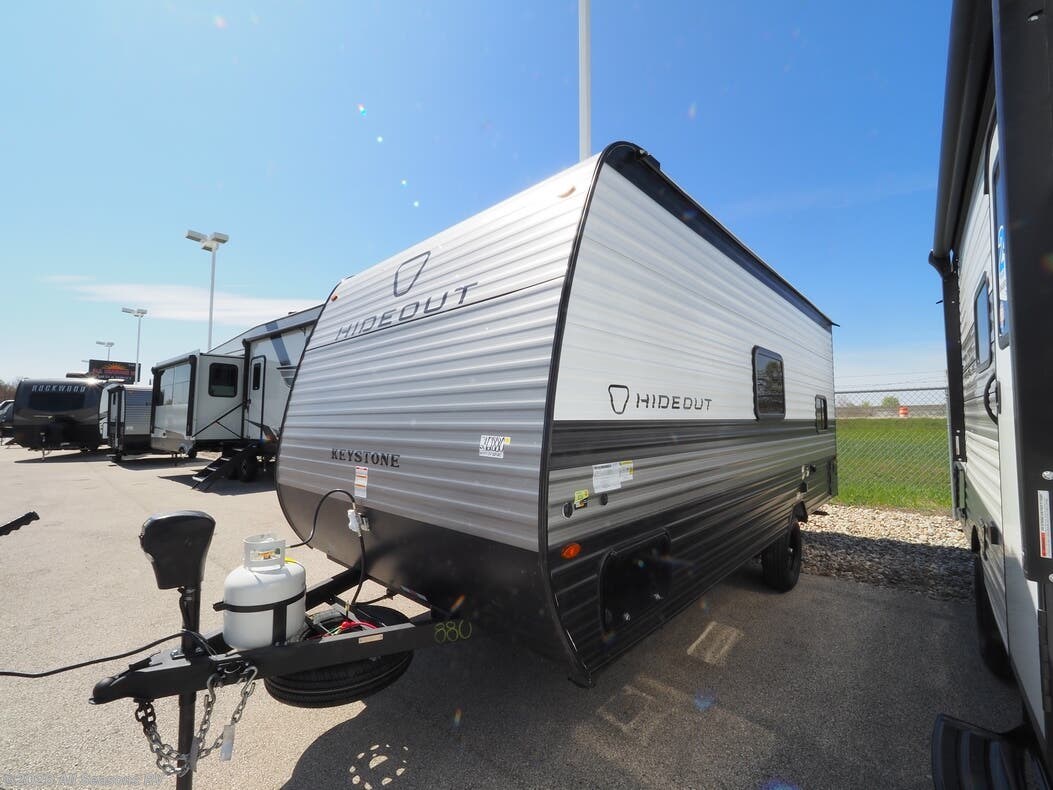 2026 Hideout Mini 161BH by Keystone from All Seasons RV in Muskegon, Michigan