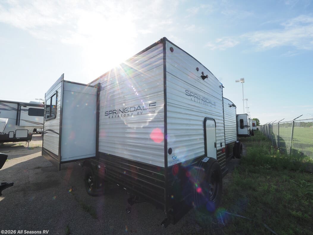 New 2024 Keystone Springdale Mini 1810BH available in Muskegon, Michigan