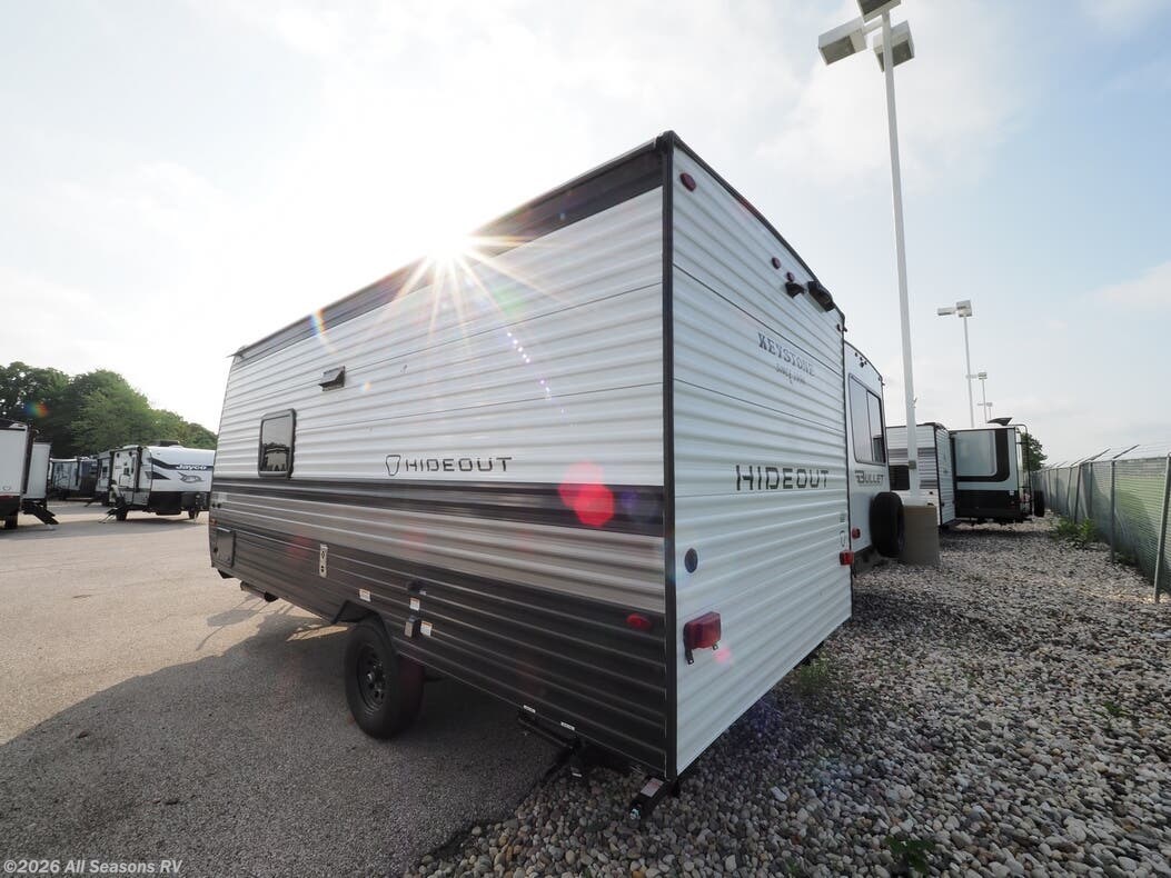 New 2026 Keystone Hideout Mini 166RB available in Muskegon, Michigan