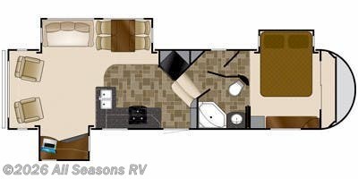 2011 Heartland Greystone GS32RL - Used Fifth Wheel For Sale by All Seasons RV in Muskegon, Michigan