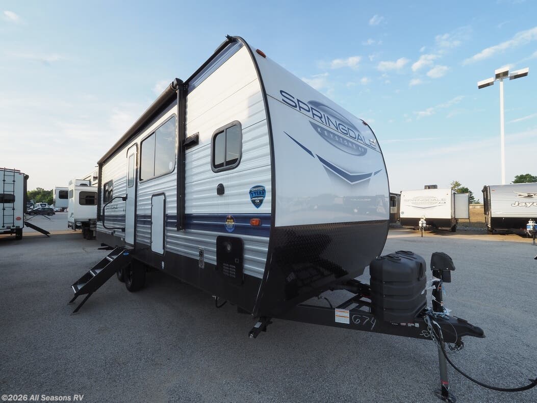 2025 Keystone Springdale East 241FK - New Travel Trailer For Sale by All Seasons RV in Muskegon, Michigan