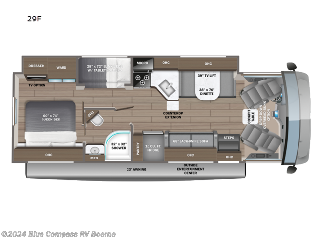 2024 Jayco Alante 29F - New Class A For Sale by Blue Compass RV Boerne in Boerne, Texas