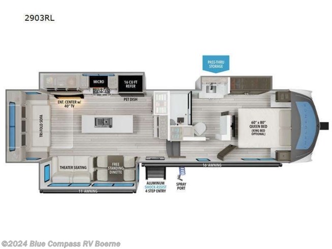 2024 Grand Design Influence 2903RL - New Fifth Wheel For Sale by Blue Compass RV Boerne in Boerne, Texas