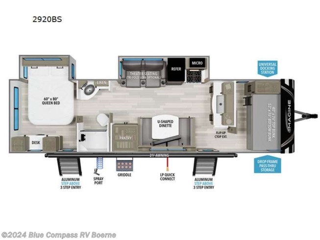 2024 Grand Design Imagine 2920BS - New Travel Trailer For Sale by Blue Compass RV Boerne in Boerne, Texas