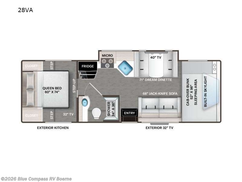 2023 Thor Motor Coach Geneva 28VA - Used Class C For Sale by Blue Compass RV Boerne in Boerne, Texas features Slideout