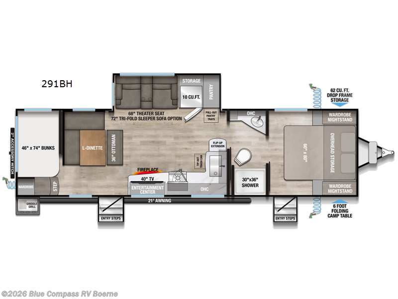 2026 Alliance RV Delta 291BH - New Travel Trailer For Sale by Blue Compass RV Boerne in Boerne, Texas features Slideout
