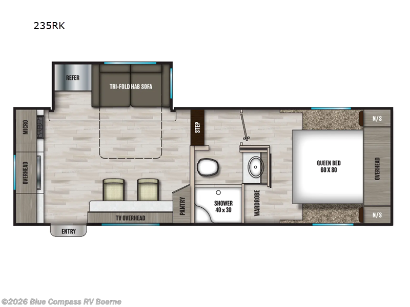2024 Coachmen Chaparral Lite 235RK - Used Fifth Wheel For Sale by Blue Compass RV Boerne in Boerne, Texas features Slideout