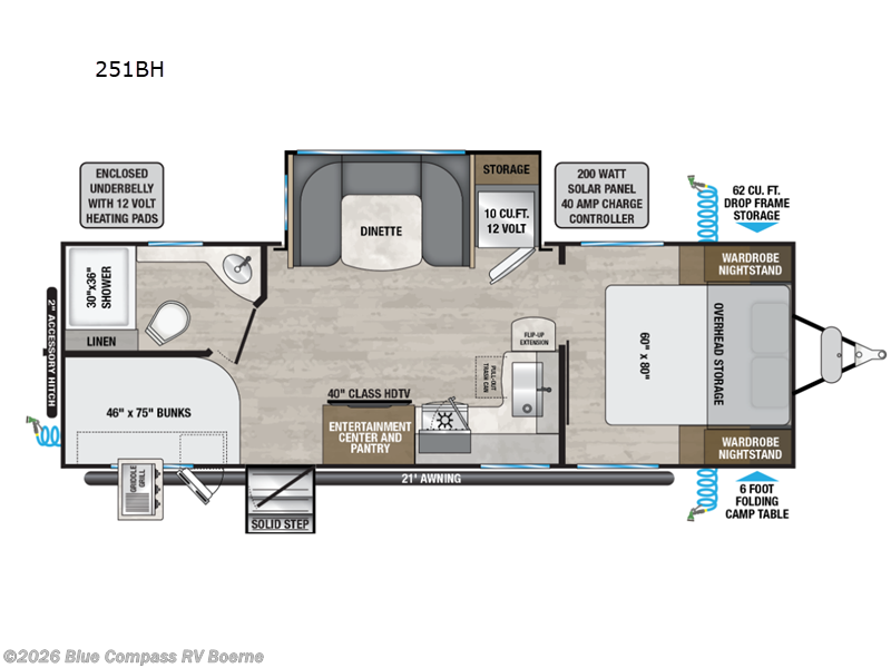 2024 Alliance RV Delta 251BH - Used Travel Trailer For Sale by Blue Compass RV Boerne in Boerne, Texas features Slideout