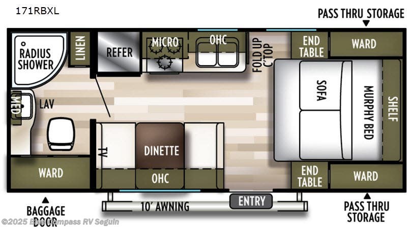 2019 Forest River Wildwood X-Lite 171RBXL RV for Sale in ...