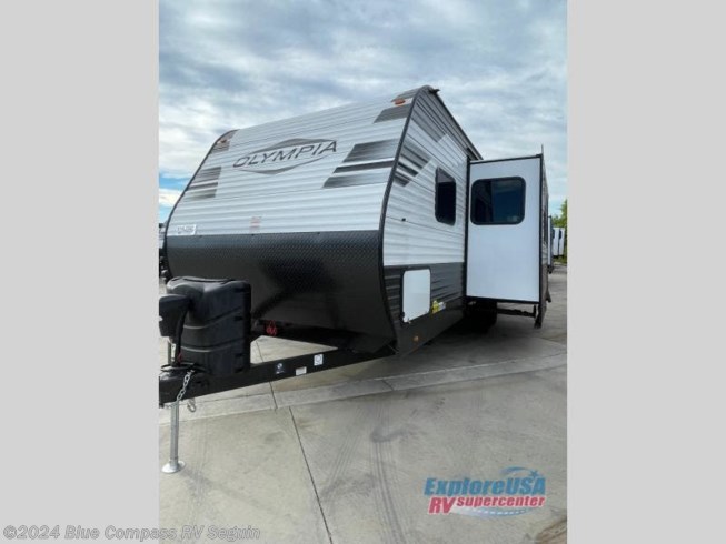 2022 Olympia Olympia 26BHS - New Travel Trailer For Sale by ExploreUSA RV Supercenter - SEGUIN, TX in Seguin, Texas features Slideout