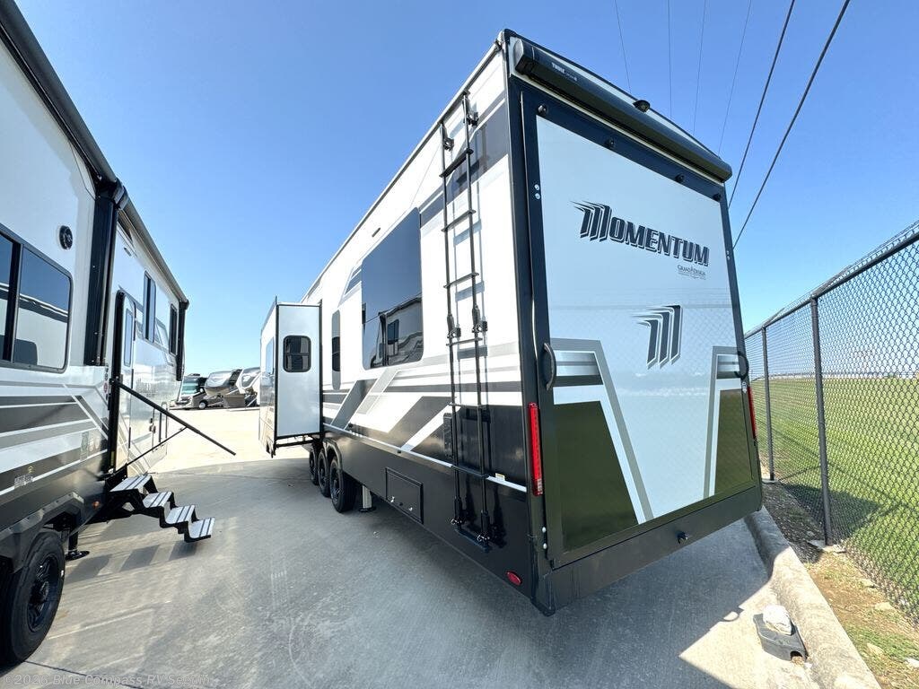 2025 Grand Design Momentum M-Class 395MS - New Toy Hauler For Sale by Blue Compass RV Seguin in Seguin, Texas