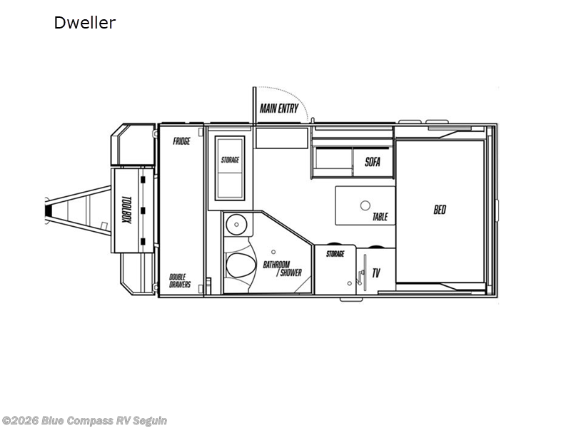 2022 OBI Camper Dweller OBi - Used Travel Trailer For Sale by Blue Compass RV Seguin in Seguin, Texas
