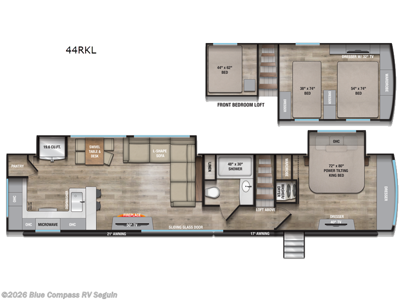 2026 Alliance RV Benchmark 44RKL - New Destination Trailer For Sale by Blue Compass RV Seguin in Seguin, Texas features Slideout