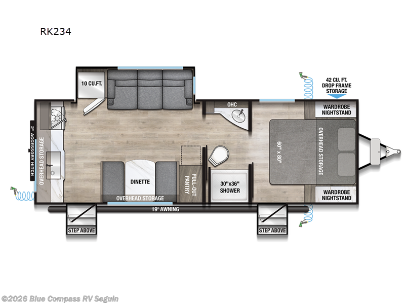 2026 Alliance RV Delta Ultra Lite RK234 - New Travel Trailer For Sale by Blue Compass RV Seguin in Seguin, Texas features Slideout